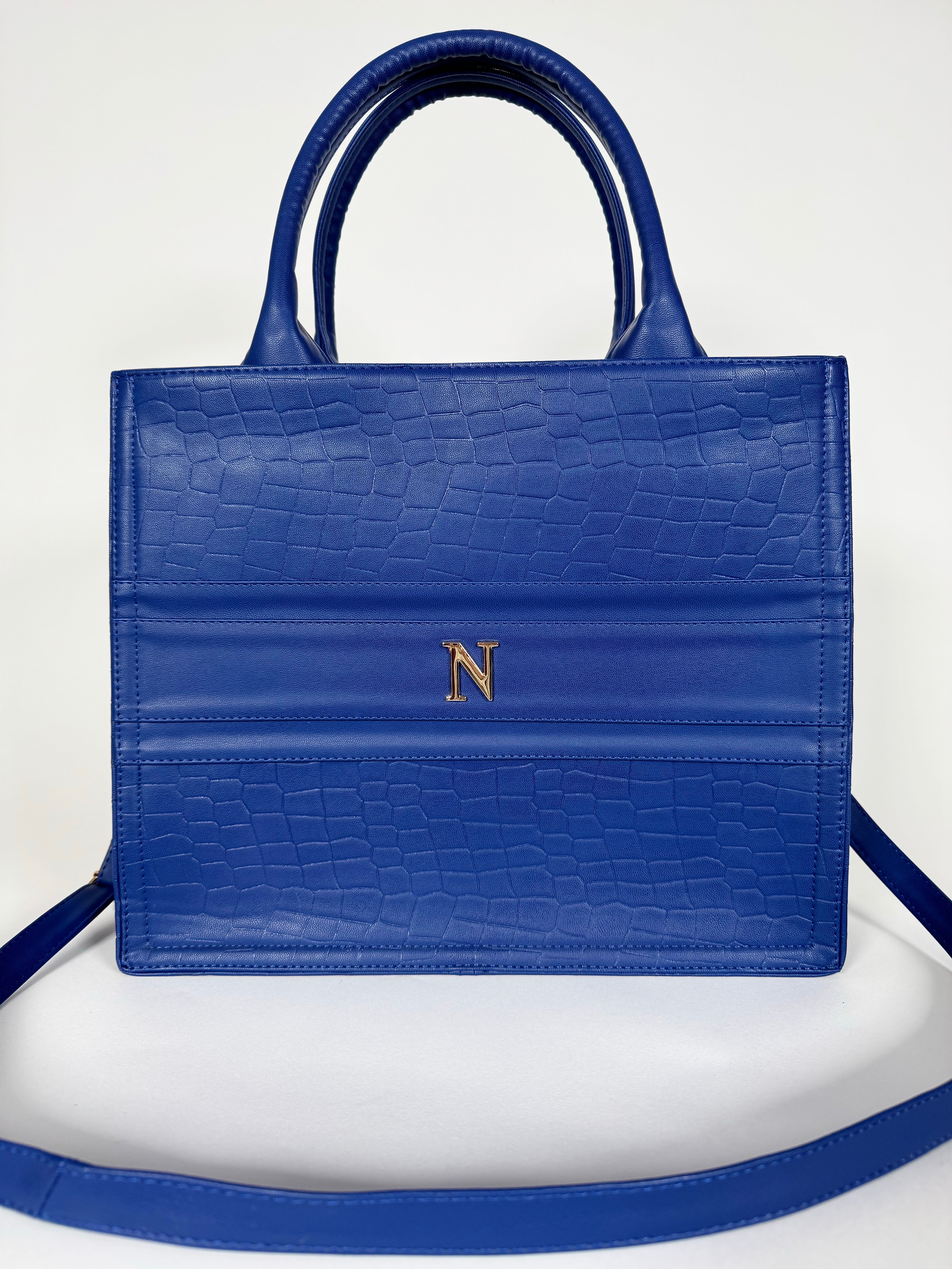 TOTE GRANDE AZUL COBALTO - N