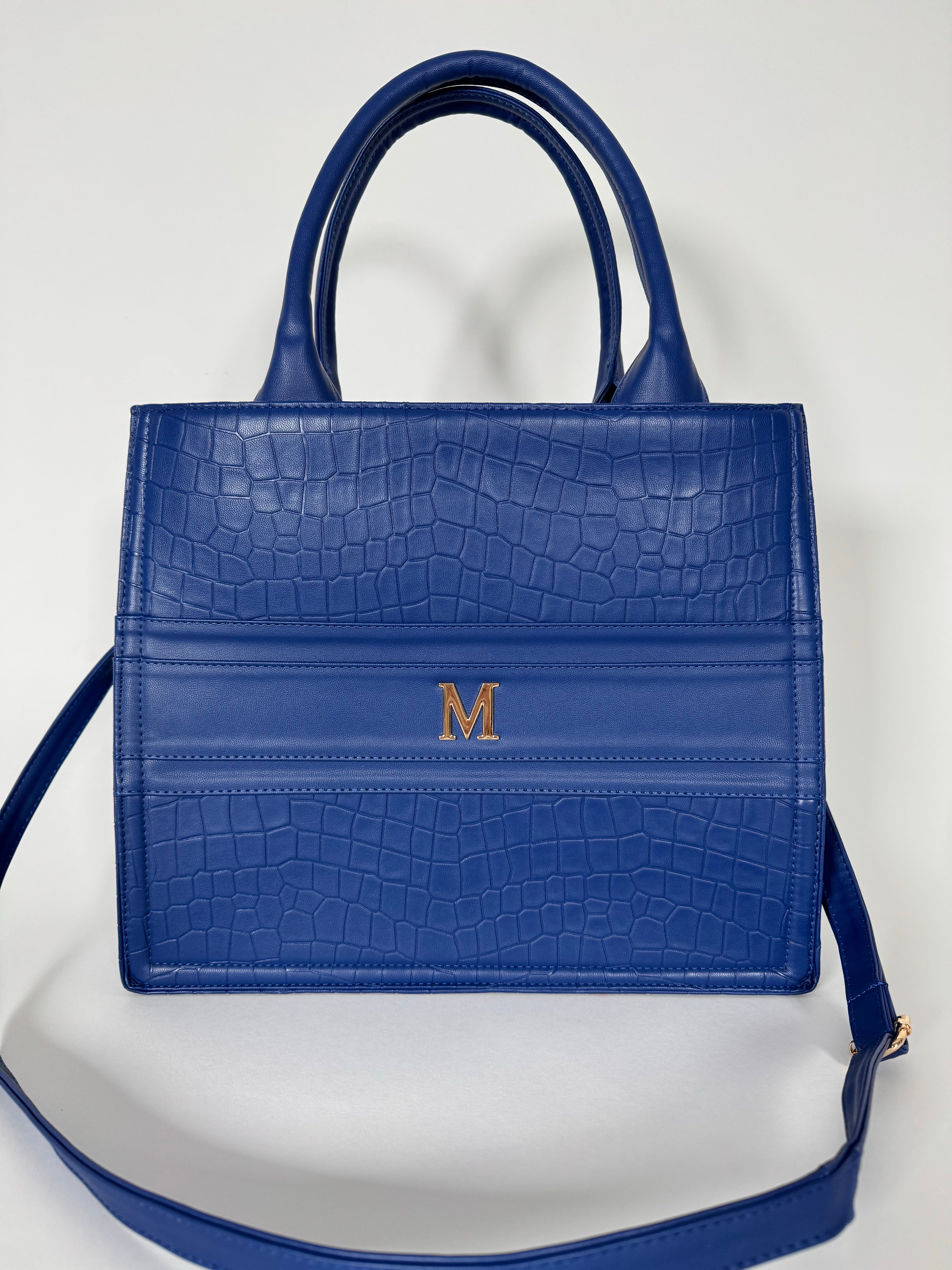 TOTE GRANDE AZUL COBALTO - M