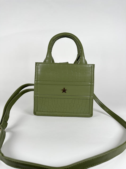 TOTE MEDIANO VERDE OLIVO - ⭐️
